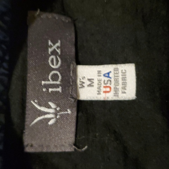 Ibex Merino True Wrap Dress, Medium, Black - Picture 2 of 3